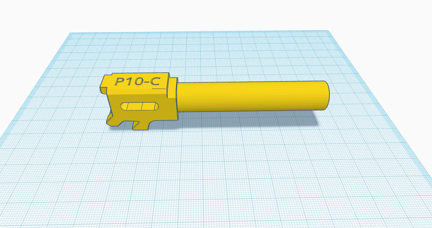 CZ P10 C training barrel